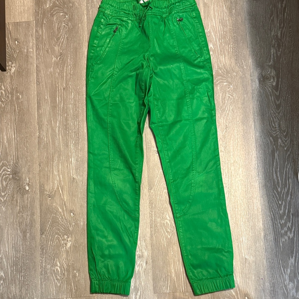 Cotton Citizen Vibrant Green Joggers